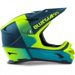 BLUEGRASS ΚΡΑΝΟΣ INTOX AVIO BLUE SHADED FLUO YELLOW MATT